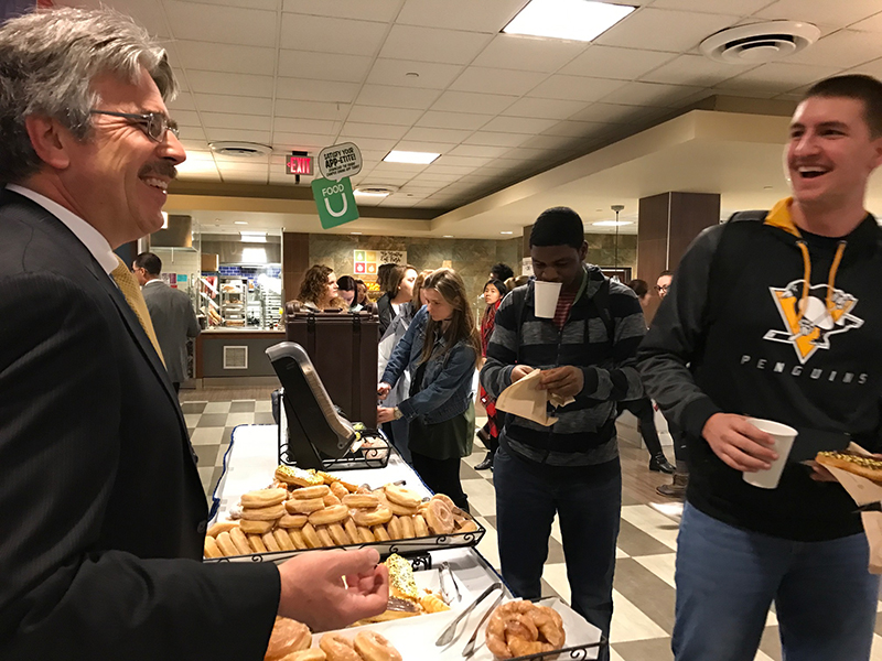 Donuts with the president 2017