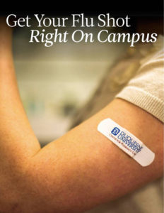 Get Your Flu Shot Right on Campus