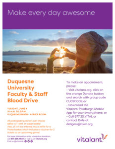Blood drive poster