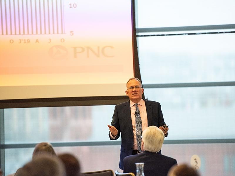 Keynote speaker, Augustine “Gus” Faucher, Senior Vice President and Chief Economist, The PNC Financial Services Group.