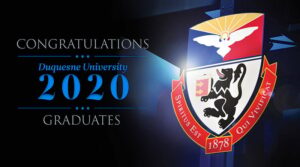 Congratulations Duquesne University 2020 Graduates