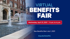 Virtual Benefits Fair Poster