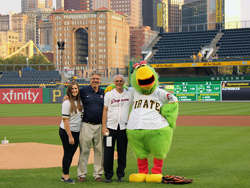 Inaugural Duquesne University Night at the Pirates